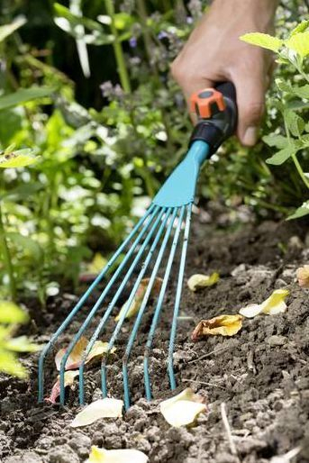 Lopatë dore Gardena Combisystem 08917 20, 12 cm, çelik duroplastik, blu