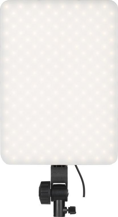 Panel drite LED Quadralite Thea 450, 45W, me ngjyrë drite që e rregullon vetë, i zi
