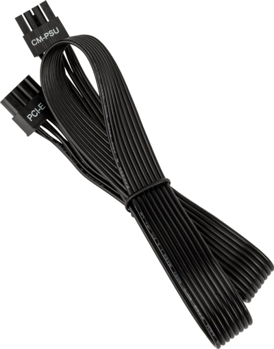 Kabllo modulare PSU Kolink KL-CBR-PCI, PCIe 6+2-pin, e zezë