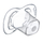 Cicë silikoni b.box Silicone Pacifier, set 2 copë, simetrike, berry blush