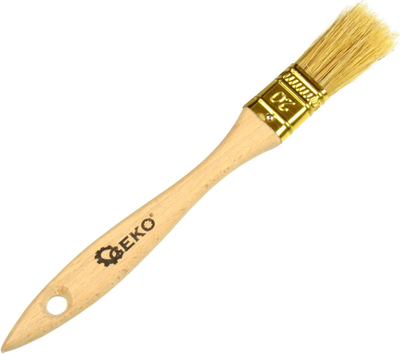 Рамна четка GEKO Tec Flat, 20 mm, дрвена рачка
