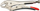 Pinca bllokuese Yato MORSE YT-2451, 250mm, noža konkave, argjend