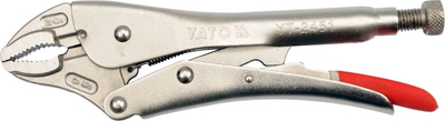 Pinca bllokuese Yato MORSE YT-2451, 250mm, noža konkave, argjend