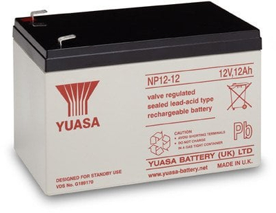 Baterija AGM Јуаса NP12-12, 12V, 12Ah, затворена