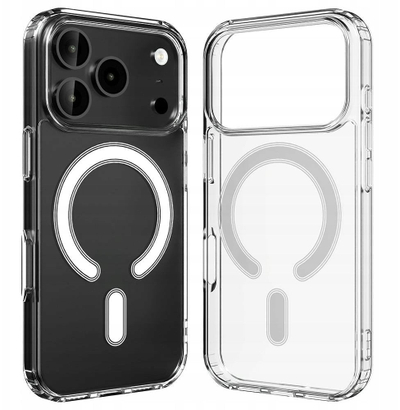 Mbrojtëse telefoni Mercury Jell Hard MagSafe, për iPhone 17 Pro, transparente