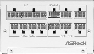 Furnizues energjie ASRock Steel Legend SL-850GW, 850W, 80+ Gold, i bardhë