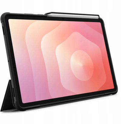 Mbulesë tablet Spigen Rugged Armor Pro, Samsung Galaxy Tab 2025, folio, e zezë