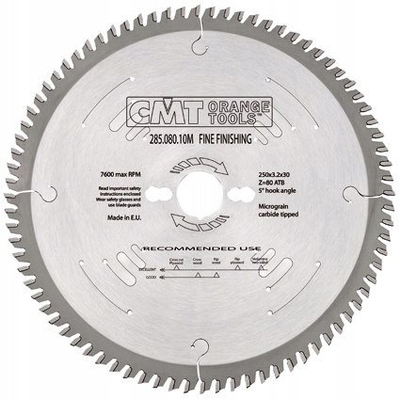 Teh rrethor CMT Orange Tools 285.064.08M, 200mm, 64 dhëmbë, metalik