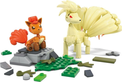 Set ndërtimi MEGA Pokémon Vulpix Evolution, 145 pjesë, me 2 figura të lëvizshme