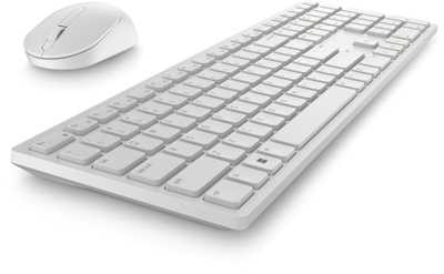 Set tastierë dhe maus Dell KM5221W, të bardha