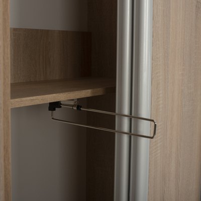 Dollap rrëshqitës ADLER HM2436.01, 90x45x210 cm, melaminë, sonama oak