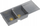 Lavabo kuzhine Quadron GraniteQ EVAN 121, 2 vazo, 1160x500mm, silver stone me elemente ari