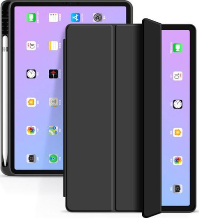 Mbrojtëse me kapak SmartCase për IPAD AIR 4 2020, e zezë