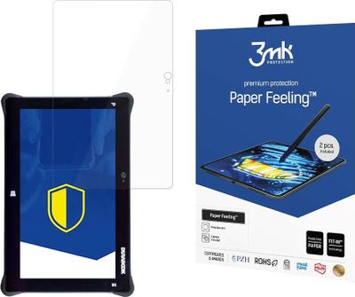 Film mbrojtës tablet 3mk Paper Feeling për Durabook R11, deri 13", 2 copë, transparent
