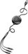 Kabllo USB Baseus 3 ne 1, USB A ne USB C microUSB Lightning, 1.2m, e zezë