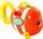 Lodër banjo VTech Sing and Splash Fish, interaktive, muzikore, portokalli