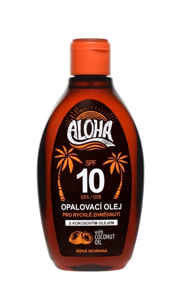 Vaj të lëkurës Sun Aloha SPF 10, 200 ml