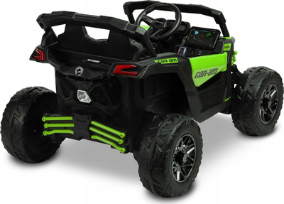 Jeep elektrik për fëmijë Caretero Toyz Maverick, 24V, 4 motorë, jeshil