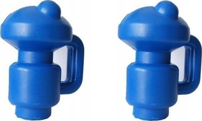 Kapak fundor për trampolinë Zaślepki Grzybki, diametër 25 mm, set 6 copë, i zi