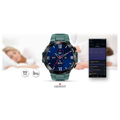 Smartwatch Giewont GW460-2, GPS, sportiv, jeshil