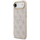 Kapak telefoni Guess Hardcase 4G Classic MagSafe për iPhone 17 Air, lëkurë ekologjike, bezhë