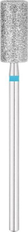 Frezë manikyri EXO Pro Diamond Cylinder 6mm, granulim mesatar, argjendtë