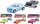 Set lodrash PRO Mixed Car With Tow Truck, makinë metalike, kamion rimorkio, ngjyra të përziera