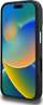 Mbulesë telefoni Guess Triangle Logo për iPhone 16 Pro 6.3", prej PU, e zezë
