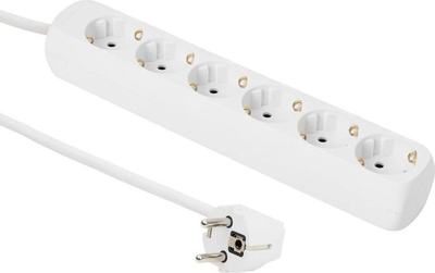 Zgjatues energjie Microconnect GRU0065WA, 6 dalje Schuko, 5 m, i bardhë