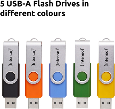 USB Intenso OFFICE LINE, 64GB, 2.0, me ngjyra