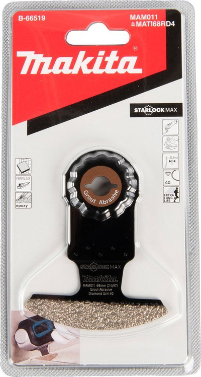 Teh multifunksional Makita B-66519, 68mm, diamant, i zi