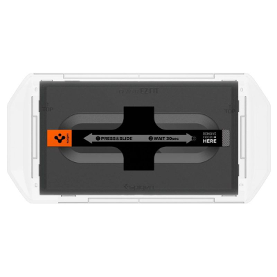 Xham i temperum Spigen Glas.tr EZ Fit, 2 copë, për Nintendo Switch 2, transparent