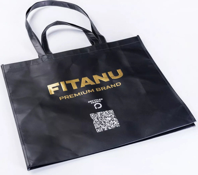 Çantë pazari FITANU Shopping Bag, 55x48 cm, polipropileni, shumëngjyrëshe