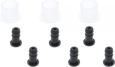 Set mbrojtës pluhuri InLine 59941J, për porta audio Cinch dhe 3.5mm, 9 pjesë, i zi