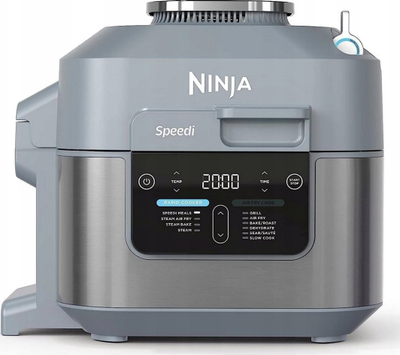 Fritezë me ajër Ninja Speedi Rapid Cooking System ON400DE, 5.7L, shumëfunksionale, gri