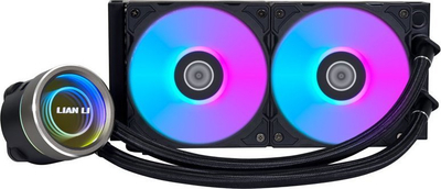 Ftohës uji CPU Lian Li Galahad II Trinity 240, AiO, ARGB, i zi