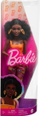 Kukull Barbie Fashionistas 198, trup i vogël, flokë kaçurrela, rroba shumëngjyrëshe
