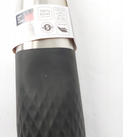 Shishe uji Emsa Bludrop Sleeve, çelik inox, kapak quick press, me silikon