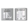 Set për femra Rexaline Glow Maker, toner për fytyrë 50 ml + krem për fytyrë 20 ml + serum për fytyrë 10 ml