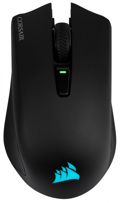 Mouse gaming Corsair HARPOON RGB Wireless, 10000 DPI, pa kabllo, i zi