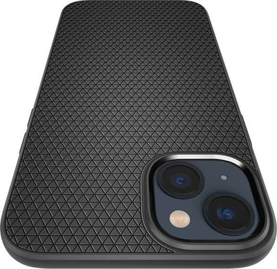 Mbulesë telefoni Spigen Liquid Air për iPhone 14 Plus, matte, e zezë
