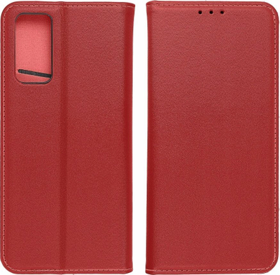 Këllëf telefoni Forcell Smart Pro, për iPhone 16 Pro Max, lëkurë, burgundy