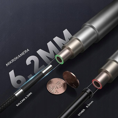 Kamerë endoskopike Ralcam R406S me ekran 4.3", HD, e zezë