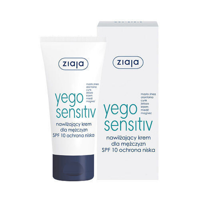 Krem për fytyrë për fytyrë Ziaja Yego SPF 10 50 ml
