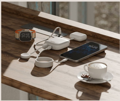 Powerbank Bazic Fusion 4in1, 10000mAh, PD 20W, i zi