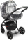 Mbulesë shiu për karrocë Caretero Stroller Raincoat, universale, transparente