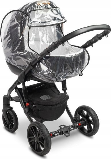 Mbulesë shiu për karrocë Caretero Stroller Raincoat, universale, transparente