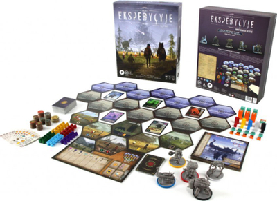 Lojë tavoline Expeditions nga Stonemaier Games, strategjike, eksplorim aventurë, shumëngjyrëshe