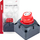 Ndërprerës baterie AMiO Power Disconnect Switch Battery Lever 275A, 12–36V, universal, i kuq