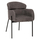 Kolltuk Wolf 58x58x80Hcm (HM8583.01), gri/ zezë